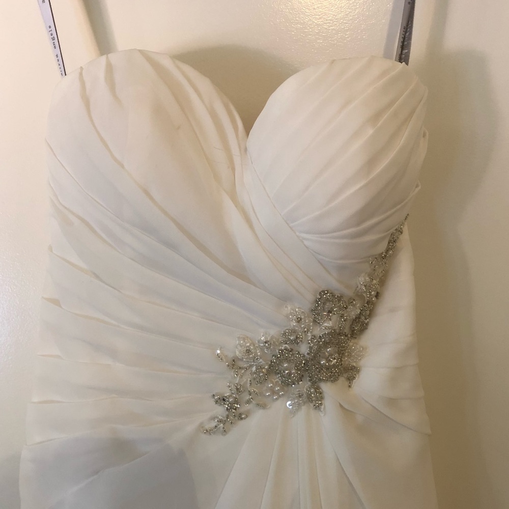 Alfred Angelo Strapless Wedding Gown